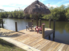 Cape Coral Canal view from our Rental Home